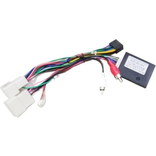 ​High configuration power cable with cabus for Outlander xl 2006-2012 Android Car Radio Player Navi