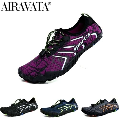 Airavata Summer Mens Womens Water Shoes Beach Outdoor Wading Hiking Climbing Fishing Dive Couple Unisex Shoes Quick-Drying