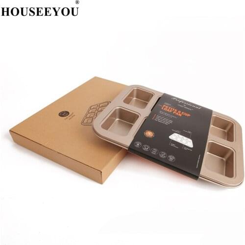 Petite 8 Cups Loaf Pan Cake Mold Cupcake Mould Bread Pie Biscuit Pizza Oven Dish Cookie Home Kitchen Cook DIY Cooking Tools