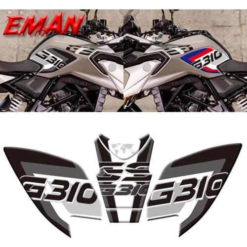 Motorcycle 3D Tank Pad Protective Decal Sticker For BMW G310GS G 310GS G 310 GS 2018-2019