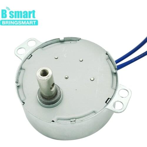 110v 220v 2.5 3 8 10 rpm Crafts Rotate Exhibition /Oscillating Fan Motor Microwave Oven Gear Motor Ac Synchronous Motor TYC-50