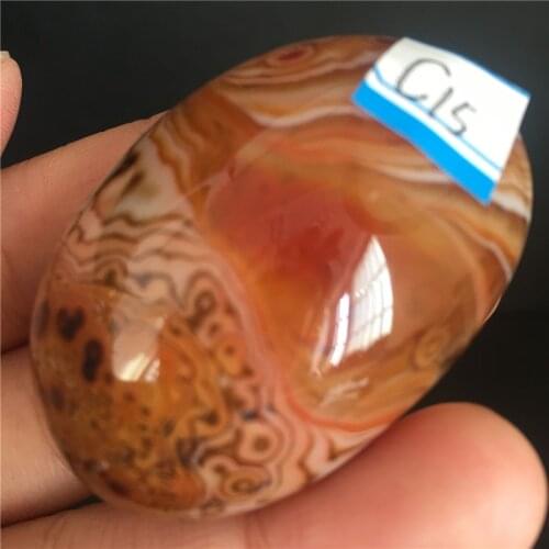 NaturalAgate StoneGood Luck Raw Gemstone Body Heathy Specimen Beautiful Collection Gift