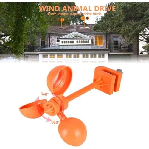 360 Degree Wind Animal Drive Bird Crow Repeller Scarer Garden Lawn Outdoor Use Garden tools garden accessories