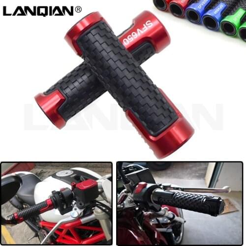 For Suzuki SFV650 GLADIUS 7/8''22MM Motorcycle Handlebar Grips Hand Bar Grips SFV 650 GLADIUS 2009 2010 2011 2012 2013 2014 2015