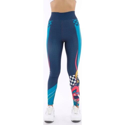 Superstacy High Waist Digital Sport Leggings