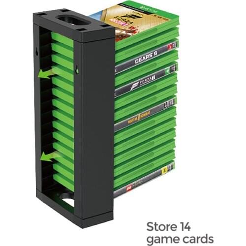 Game Disc Storage Rack Game Storage Wall Mount Disc Rack for XBOXONE PS5 Game Accessories