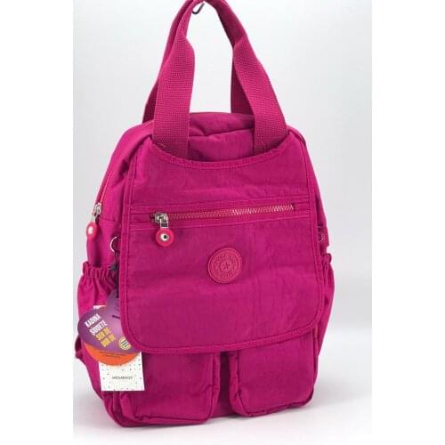 Su geçirmez kadın sırt çantası çok fonksiyonlu orta boy genç kız spor sırt çantası