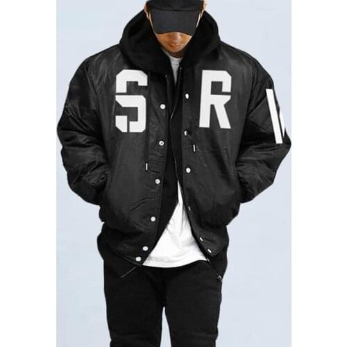 Spring Autumn 2021 Jacket Mens Korean Version of Thin Cardigan Large Size Youth Jacket Mens Casual All-match Baseball Uniform