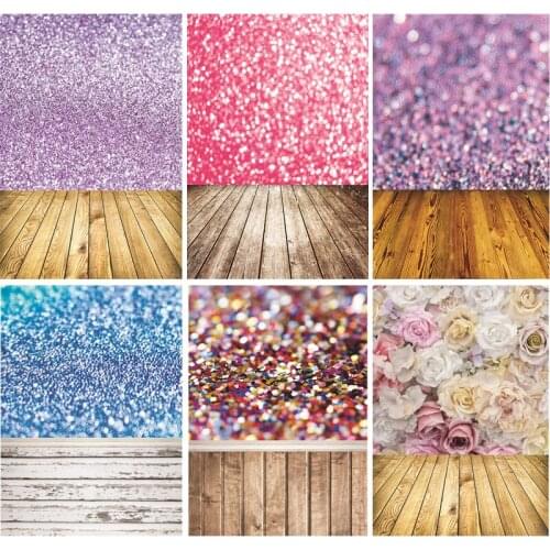 Vinyl Custom Photography Backdrops Prop Glitter Facula Light Spot Theme Photography Background HM20209-80