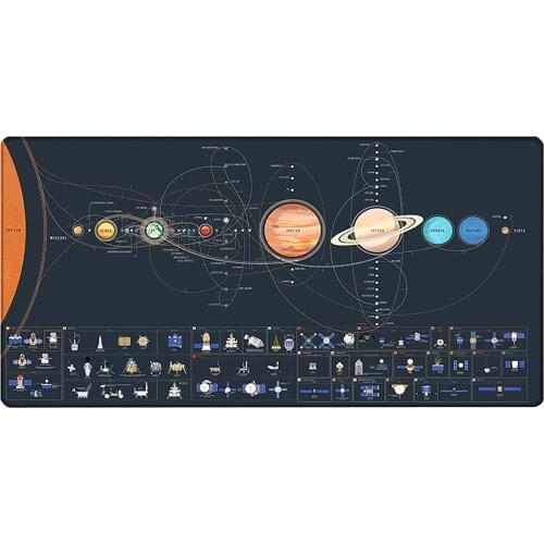 Universe 60*30cm Gaming larger Mat MousePad Xxl for Laptop Computer Tablet Mice mat Dropshipping Mats Gaming Writing Desk Mat