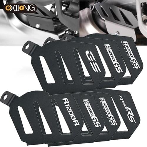 For BMW r1200gs lc r1250gs adv Exhaust Flap Cover Protection Guard For R 1200 GS R 1250 GS Adventure R1200RS LC ADV Motorcycles