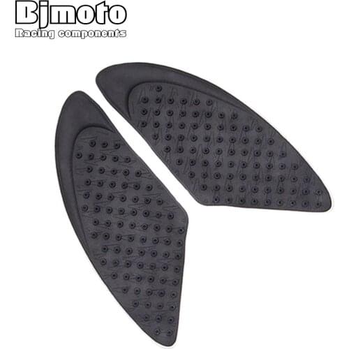 BJMOTO ZX 10 R Motorcycle Tank Pad Protector Sticker Decal Gas Fuel Knee Grip Traction Side For Kawasaki ZX10R 2006-2007