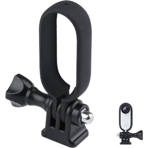 2 In1 For Insta360 Go 2 Protective Frame Mount 1/4 Thread Adapter Adjustable Angle Bracket Stabilizer For Insta360 Go2 Accessory