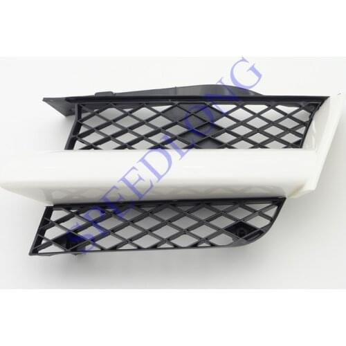 1 PC left side LH front bumper upper mesh grill grille insert for Mitsubishi Outlander 2003-2006