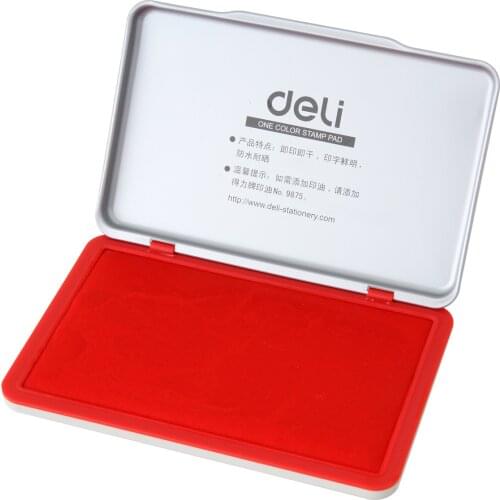 9893 Intai quick dry printing mud large square 87x143mm office finance supplies