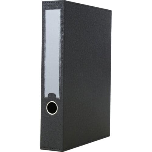 A4 PU Leather Desktop File Folder Portfolio Document Business Folder