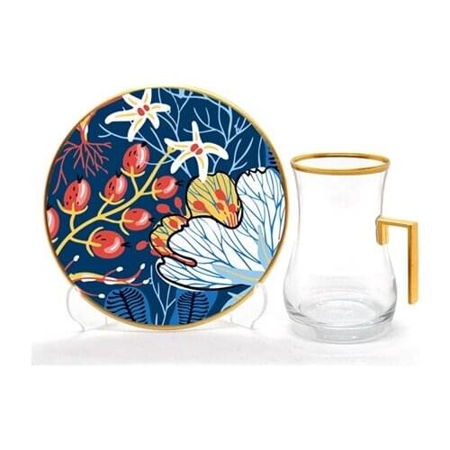 Drop Handles Tea Set 12 pieces Lonicera