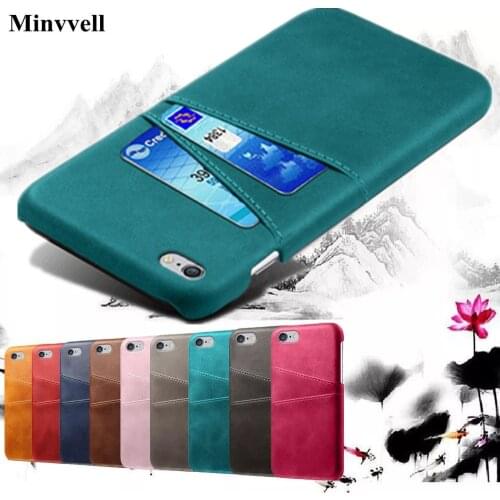 For iPhone SE 2020 5 5s SE 6 6S 7 8 Plus X XS XR XS MAX 11 Pro MAX Card Slots Holder Phone PU Leather Case For 5 5S SE 4 Cover