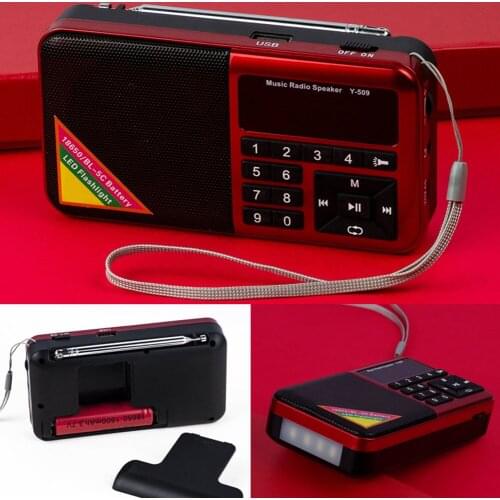 Hot Sale Portable Radio for Elder Multi Functional Media Speaker MP3 Music Player