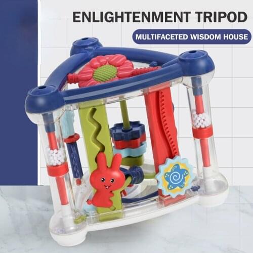 Toys For Baby 0-12 Months Activity Play Cube Infant Development Educational Hanging Toys Newborn Rattle Toy New Born Boy Girl