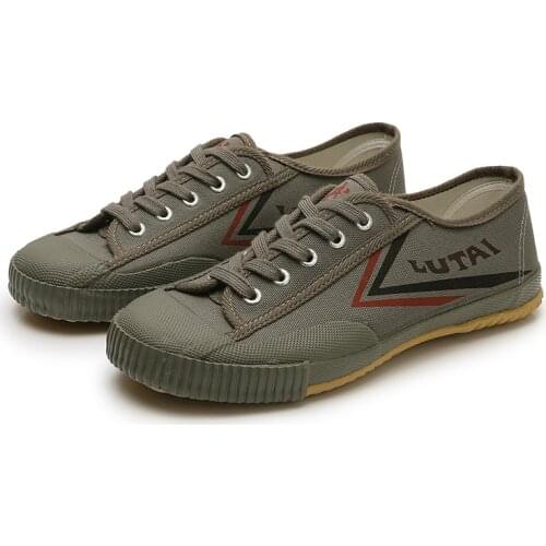USHINE Quality EU35-46 Canvas KungFu Shoes Martial Arts TaiChi Taekwondo WuShu Karate Sports Shoes Sneakers Shoes Adult Big Size
