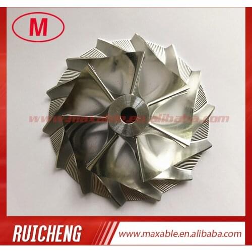 Supercharger 69.00/99.09mm 7+7 blades turbocharger billet/milling/aluminum 2618 compressor wheel for C38-91 Rotrex