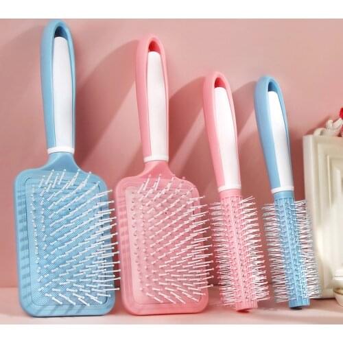 New Set Hair Accessories Comb Women Hair Brush Scalp Massage Tangled Professional Hot Comb Barber Salon Styling Tools Wholesale
