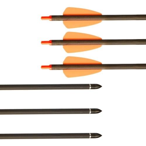 The Sale Is Very Good In 2021. Hot Sale 6pcs/ 12pcs/ 24pcs 15 Inch Outdoor Archery Shooting Hunting Shooting Game Bow And Arrow