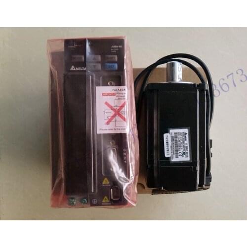 Original Taiwan Taida 750W Servo Electric Machine ECMA-C20807RS + Drive ASD-B2-0721-B Set