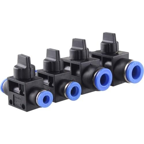 Pneumatic Parts 4/6/8/10/12mm Improvement Pneumatic Air 2 Way Flow Limiting Quick Fittings Push Connector Tube Hose Plastic