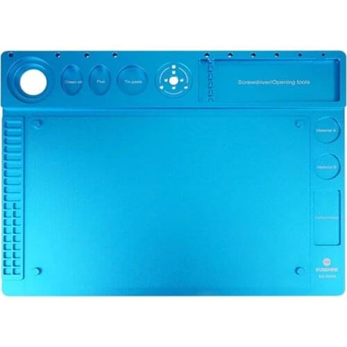 SUNSHINE SS-004N aluminum microscope alloy repair pad Professional version of the comprehensive repair mat with microscope deck