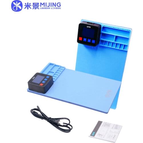 Jyrkior CPB Split Screen Repair Heating Station Blue Rubber Preheating Pad LCD Screen Separator Tool For iPhone For iPad etc