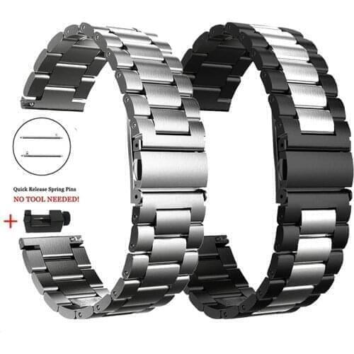 Garmin Vivoactive 3 4 4S Strap Milanese Metal Watch Band For Garmin Accessoires Forerunner 245/645 Vivomove HR Venu Bracelet