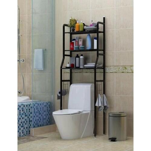 Rack for bathroom accessory or toilet