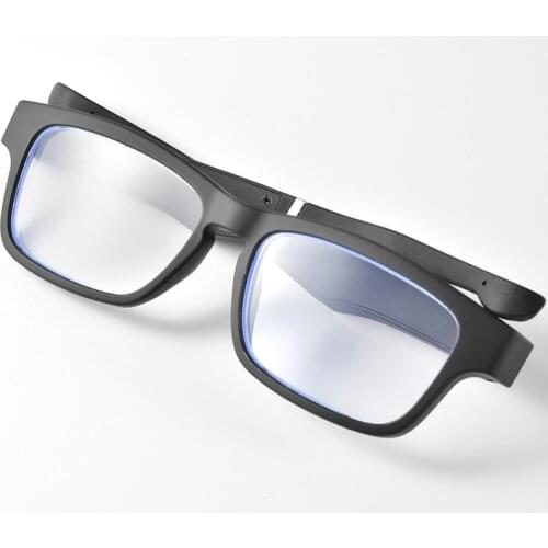 T1 Smart Wireless Bluetooth Headset Glasses USB Car Sports Anti-Blu-ray Earphones Built-in Speaker No Bone Conduction Headphones