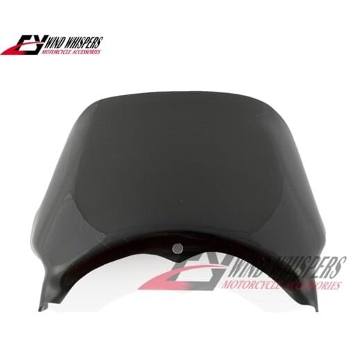 Motorcycle Windshield Windscreen For Yamaha TTR250 TT-R TTR 250 Black Windproof Front Glass Screen Deflector