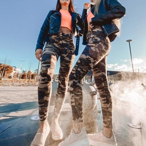 Melody Camouflage Fitness Leggings Women Tummy Control Elastic Yoga Leggins Scrunch Bum Lift Gym Quick-Dry Squat Workout Tights