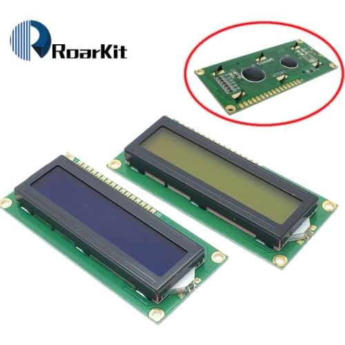 PCF8574 LCD1602 LCD 1602 Blue/Yellow Green Screen 16X2 Display With Backlight 1602A 5v For Arduino Diy Kit