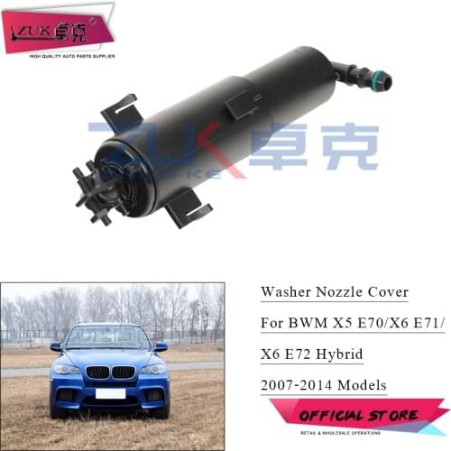 ZUK For BMW E70 E71 E72 Headlamp Headlight Spray Nozzle Washer Actuator For X5 M X6 X6 M 30DX 35DX 35IX 40DX 40IX 50IX X6M X6