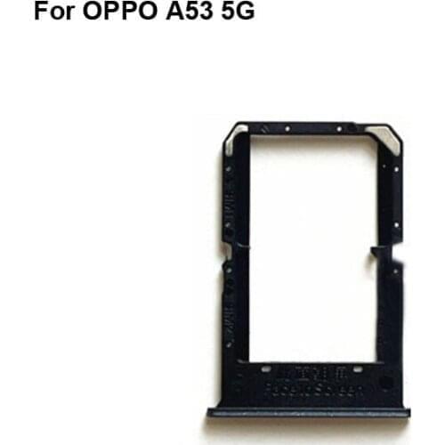 2PCS Tested Good For OPPO A53 5G SIM Card Tray Holder Carrier Nano Card Tray Slot Holder Replacement For OPPO A 53 5G OPPOA53
