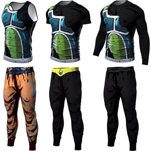 2021 Reservoir Harajuku Cosplay Anime character Mens Funny ParodyT Shirt Lange Broek Sportscholen Fitness Sport Harajuku Cosplay