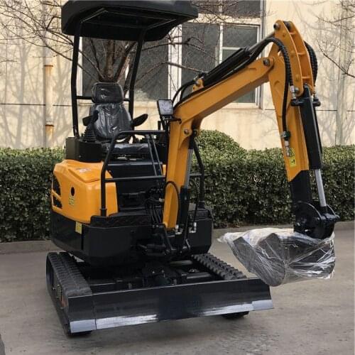 2500kg mini excavator with cabin for agriculture from jining factory With excavator /diggers