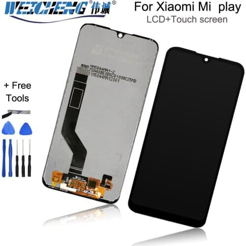 5.84in" For Xiaomi Mi Play LCD Display Digitizer Screen Touch Panel Sensor Assembly Replacement for Xiaomi Mi play