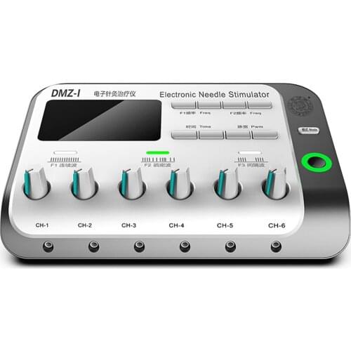 6 Output Channel Disgistal Multi-Functional TENS Body Massager Electric Muscle Stimulator Relax Electroacupuncture Patch Massage