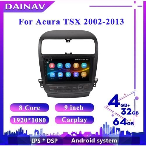 Android For Acura TSX 2002 2003 2004 2005-2013 Car Radio DVD player Auto Stereo Multimedia Video Player GPS Navigation