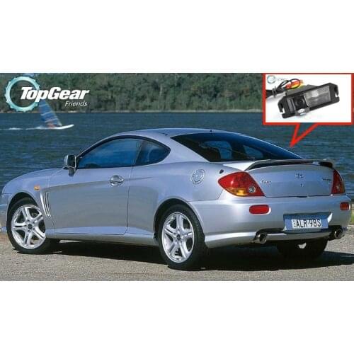 Car Camera For Hyundai Coupe S3 / Tuscani / Tiburon 2002~2008 High Quality Rear View Back Up Camera For Top Gear Fans Use | RCA