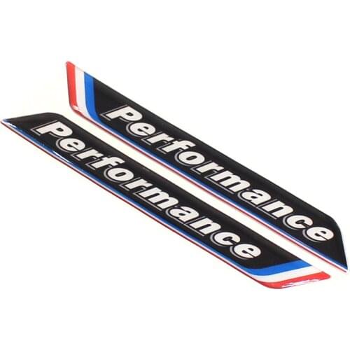 "Performance" Car Decal Logo Badge Auto Accessories Sticker M Power Performance For BMW M 1 3 4 5 6 7E Z X M3 M5 M6 Emblem