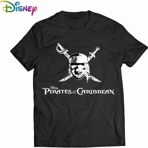 Disney Pirates of the Caribbean Mens Woman T-shirts cotton graphic tshirts Summer Short sleeve tee anime tshirt womens t-shirt