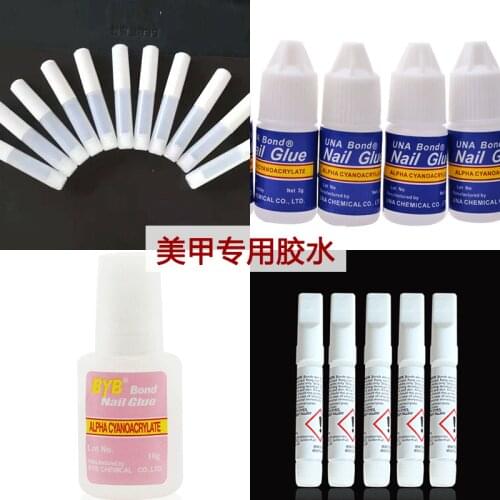 Nail Tool, Fake Nails, Water-based, Non-damaging Nail Glue Remover and Strong and Durable Nail Sticks Special Glue for Nail Art