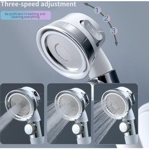 Bathroom Shower Head Pressurized Jetting Shower Head High Pressure Water Saving Adjustable Shower Head Bathroom Accessories Set